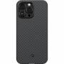 Pitaka - MagEz Case 3 1500D iPhone 14 Pro Max Black/Grey Twill