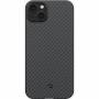 Pitaka - MagEz Case 3 1500D iPhone 14 Plus Black/Grey Twill
