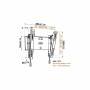 Wh Vogel\'s 19-40" Base 15 S Neigbar Max20kg Schw. 2
