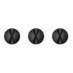 Bluelounge - CableDrop 6er Pack, schwarz