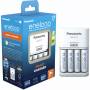 Panasonic Advanced Bq-cc17 + 4x Eneloop Aa Steckerladerger&a 3