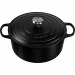 Le Creuset - Signature Brter rund 30 cm schwarz