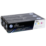 Hp - HP 126A 3x Dreifarbig LaserJet Tonerpatrone [EURO-Version]
