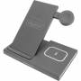Digitus 3 In 1 Ladestation, Faltbar, Wireless - DIGITUS Ladegert wireless 3in1 fr Apple Produkte schwarz
