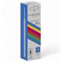 Parker Kugelschreibermine Quinkflow Basic 1er M Blau Faltsc 2