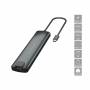 Conceptronic Adapter-hub Usb-c->hdmi/ usb-c/ 3.0/ sd/ tf/ rj45 Gr 4