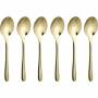 Sambonet - Taste PVD 6 Cucchiaini Moka Oro Lucido