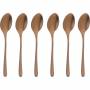 Sambonet - Taste PVD 6 Cucchiaini Moka Rame Antico