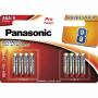 Panasonic - 1x8 Panasonic Pro Power LR03 Micro AAA