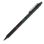 Rotring - rotring Rapid Pro Kugelschreiber Matt schwarz mit Mine M-Blau