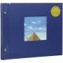 Goldbuch - Bella Vista blau 30x25 Schraubalbum 40 schwarze Seiten