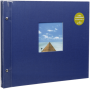 Goldbuch - Bella Vista blau 39x31 Schraubalbum 40 weie Seiten