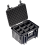B & W - B&W Outdoor Case Type 2000 schwarz mit Facheinteilung