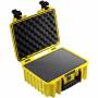 B & w International - B&W Outdoor Case Type 3000 gelb mit Schaumstoff Inlay