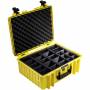  "B&w International-B&W Outdoor Case Type 6000 gelb mit Facheinteilung-B&w International-Hardware/Electronic"