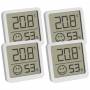 Tfa-dostmann - TFA 30.5053.02.04 4er Set wei Digitales Thermo Hygrometer