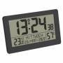 Tfa-dostmann - 60.2557.01 Funk Funkuhr 206 mm x 30 mm x 130 mm Schwarz Groes Display (60.2557.01)