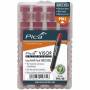 Pica Minenset 4 Tlg. Rot Wasserfeste Signierkreide Pica Viso - Pica VISOR permanent Ersatzminen -Sets, rot