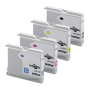 Brother - Brother LC-970 Value Pack BK/C/M/Y