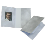 Daiber - 1x100 Daiber Passbildmappen Wolkendesign grau 31x42 mm
