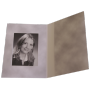 Daiber - 1x100 Daiber Passbildmappen wolkengrau 45x65 mm