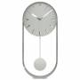 Mebus - 12912 grau Quarz-Pendeluhr