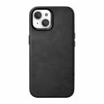 Woodcessories - Bio Leather Case MagSafe iPhone 15 Plus Black