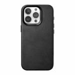 Woodcessories - Bio Leather Case MagSafe iPhone 15 Pro Max Black