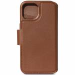 Decoded - Leather Detachable Wallet for iPhone 15 Plus Tan