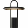 Stelton - Pier H 25 cm black tragbare LED Leuchte