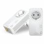Strong - Powerline 600 Duo 600 Mbit/s Eingebauter Ethernet-Anschluss Wei 2 Stck(e) (POWERL600DUOFR)