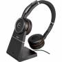 Jabra - Jabra Evolve 75 SE UC Stereo - Headset - On-Ear - Bluetooth - kabellos - aktive Rauschunterdrckung - USB - mit Ladestation