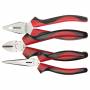 Gedore Red - red Zangen-Satz 2K-Griff, 3-teilig, Zangen-Set
