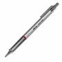 Rotring - rotring Rapid Pro Kugelschreiber Chrom mit Mine M-Blau