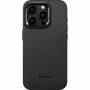 Pitaka - MagEZ Case Pro for iP 15 Pro Max (Black/Grey Twill) 1500D
