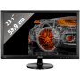 Asus - ASUS VS247HR - LED-Monitor - 59,9 cm (23.6) - 1920 x 1080 Full HD (1080p) - TN - 250 cd/m - 1000:1 - 2 ms - HDMI, DVI-D, VGA -
