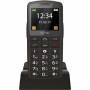 Bea-fon - Bea-fon Silver Line SL260 LTE - 4G Feature Phone - microSD slot - LCD-Anzeige - 176 x 220 Pixel - rear camera 0,3 MP - schwarz-s