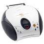 Lenco - SCD-24 Tragbares Radio m. CD-Player Wei