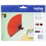 Brother - Brother LC-129 / LC-125 XL Value Pack BK/C/M/Y