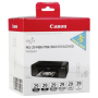 Canon - Canon PGI-29 MBK/PBK/DGY/GY/LGY/CO 36ml Noir, Gris fonc, Gris, Gris clair, Noir mat, Photo noire