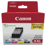 Canon - Tinte CLI-581XXL 1998C007 4er Multipack (BKMCY) [EURO-Version]