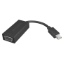 Icy Box - IB-AC504 - VGA-Adapter - Mini DisplayPort (M) zu HD-15 (VGA) (W) - Schwarz (70534,IB-AC504)