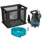 Gardena - Schmutzwasser-Tauchpumpe 10500 BASIC, Hochwasser-Set, Tauch- / Druckpumpe