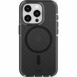 Tech 21 - Tech21 EvoCheck Case MagSafe for iPhone 15 Pro Smokey/Black