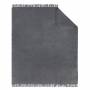 Ibena - Uni Decke Braga anthrazit 150x200