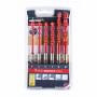 Alpen Multicut 0000100802100 Hartmetall Mehrzweckbohrer-set - Alpen Profi Multicut Atm 6 6-k
