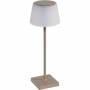 Century - LED Tischlampe MARGO tortora 4W 3000K Dimm. IP54