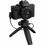 Panasonic - Lumix DC-G100D black + H-FS 12-32 + DMW-SHGR2