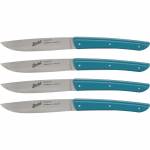 Berkel - Steakmesser-Set 4-tlg. Color blu petrolio