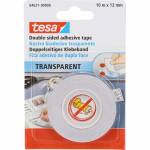 Tesa - Tesa Doppelseitiges Klebeband 10m 12mm Transparent